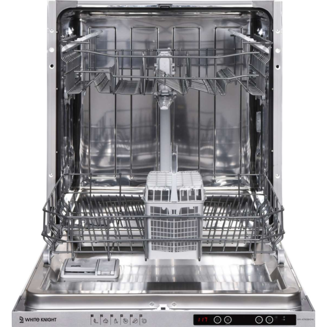 White Knight AT60BIDW Integrated 60cm Dishwasher