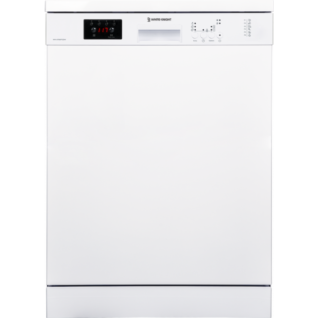 White Knight AT60FSDW Freestanding 60cm Dishwasher - White