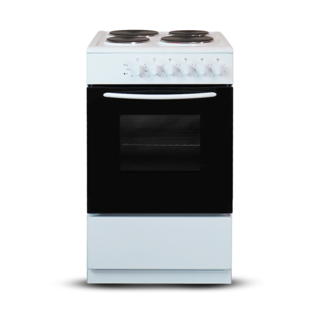Montpellier CSE46W 50cm Electric Cooker - White