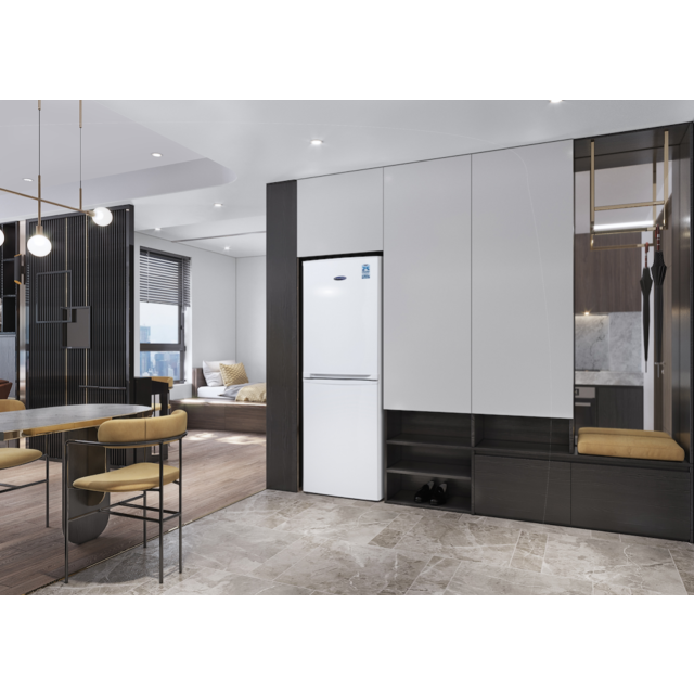 Iceking IK3633EW Combi Fridge Freezer