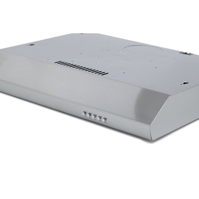Montpellier MCV60X 60cm Visor Hood in Stainless Steel