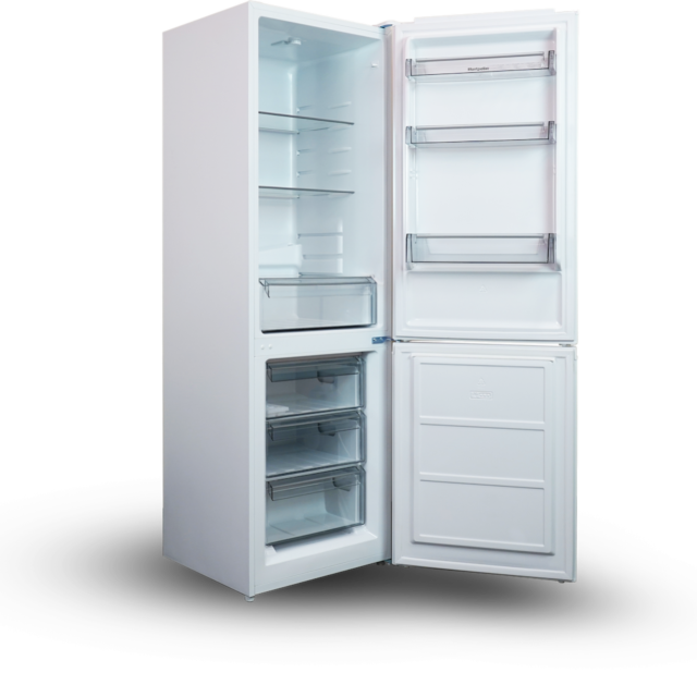 Montpellier MDAS186W Static Fridge Freezer - White