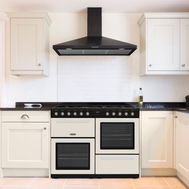 Montpellier MDFRC100C 100cm Dual Fuel Range Cooker In Cream