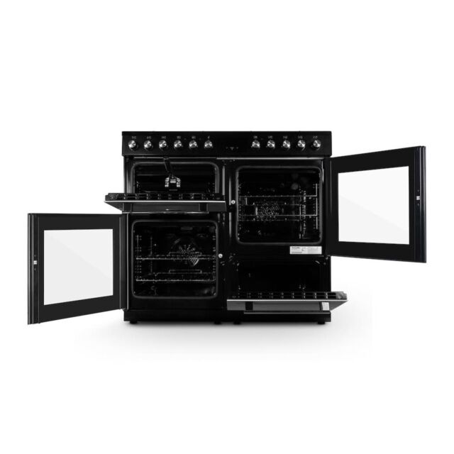 Montpellier MDFRC100X 100cm Dual Fuel Range Cooker In Inox