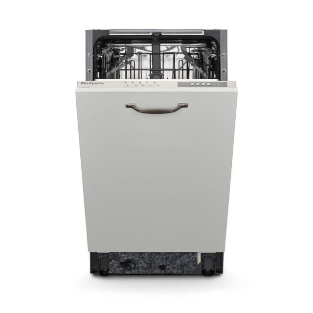 Montpellier MDWBID4553 45cm 10 Place Setting Fully Integrated Slimline Dishwasher