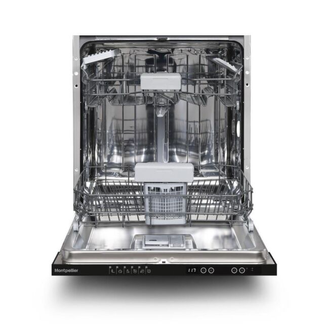 Montpellier MDWBID6064 60cm 14 Place Setting Fully Integrated Dishwasher