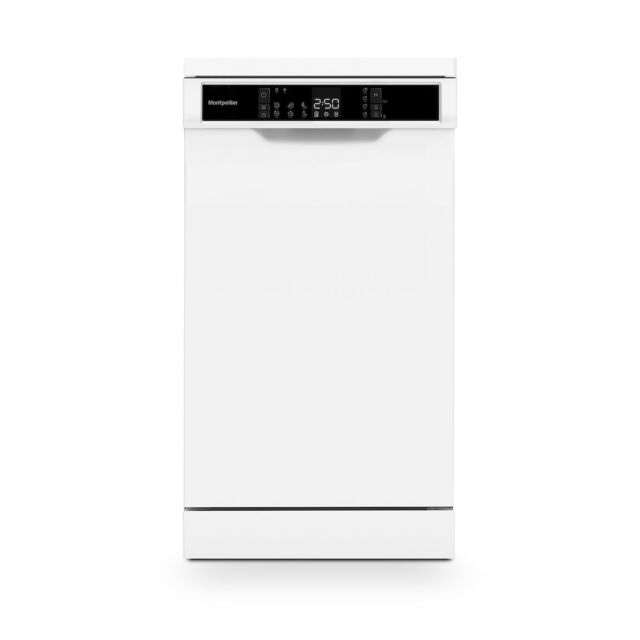 Montpellier MDWD1064W 45cm 10 Please Setting Freestanding Dishwasher - White