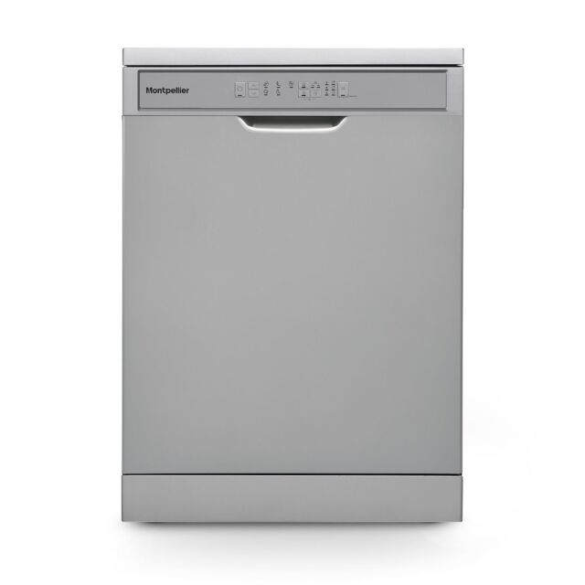 Montpellier MDWD1354S 60cm 13 Please Setting Freestanding Dishwasher - Silver