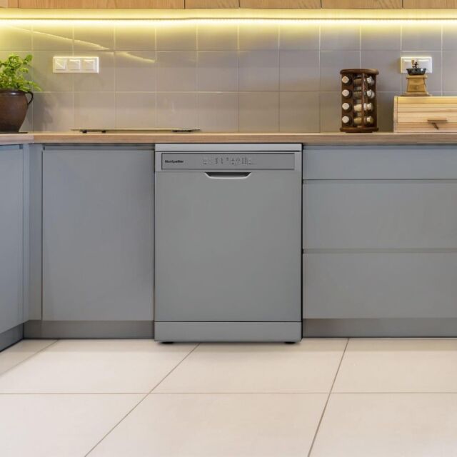 Montpellier MDWD1354S 60cm 13 Please Setting Freestanding Dishwasher - Silver