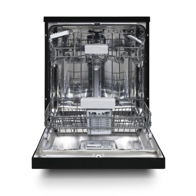 Montpellier MDWD1464K 60cm 14 Please Setting Freestanding Dishwasher - Black