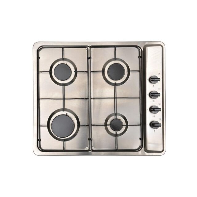 Montpellier MGB60X 58cm Stainless Steel Gas Hob
