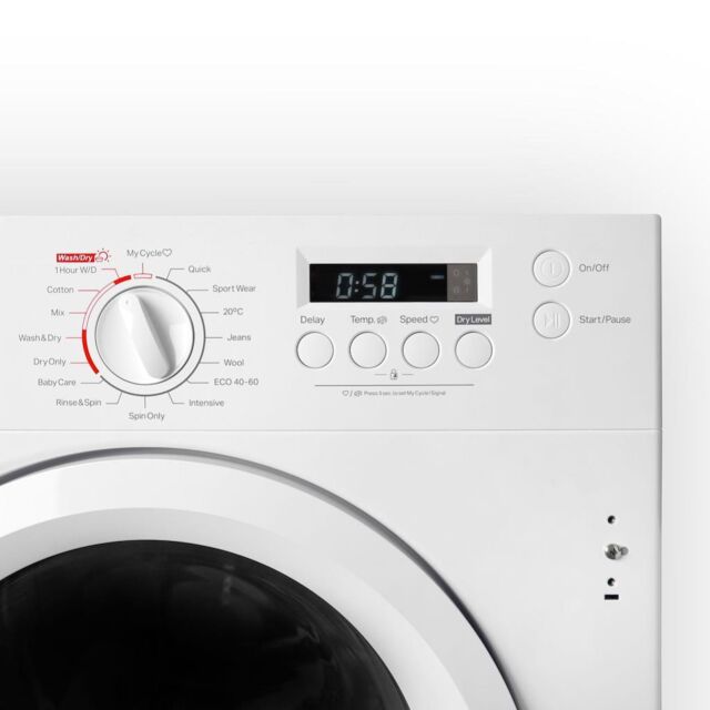 Montpellier MIWD8614 8/6kg 1400rpm Integrated Washer Dryer