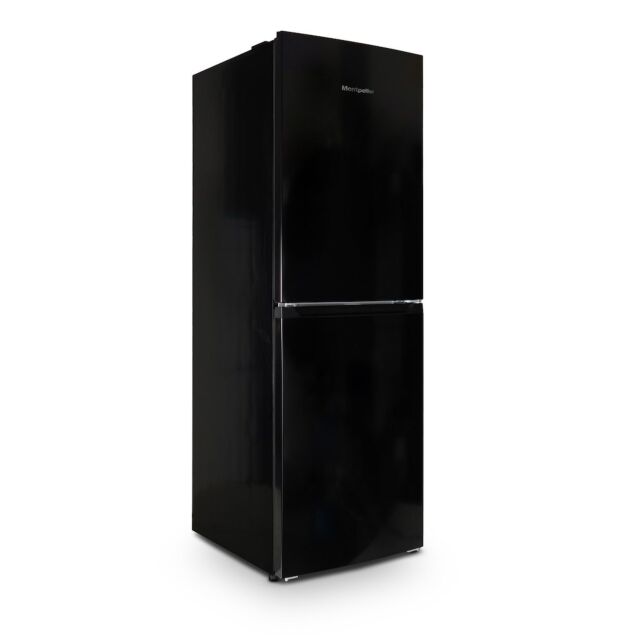 Montpellier MNF167EBK No Frost 50/50 Fridge Freezer In Black