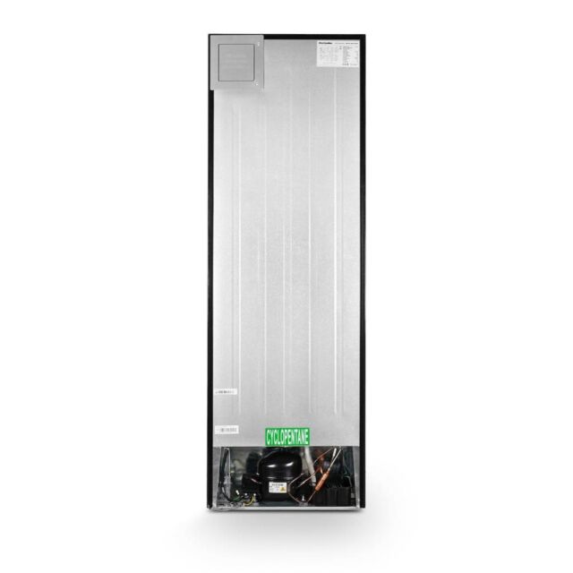 Montpellier MNF167EBK No Frost 50/50 Fridge Freezer In Black