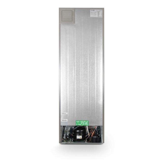 Montpellier MNF167ES 54cm Wide, 167cm Tall Frost Free Fridge Freezer Silver