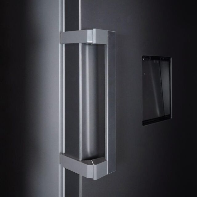 Montpellier MTL362X Tall No Frost Larder Fridge In Inox