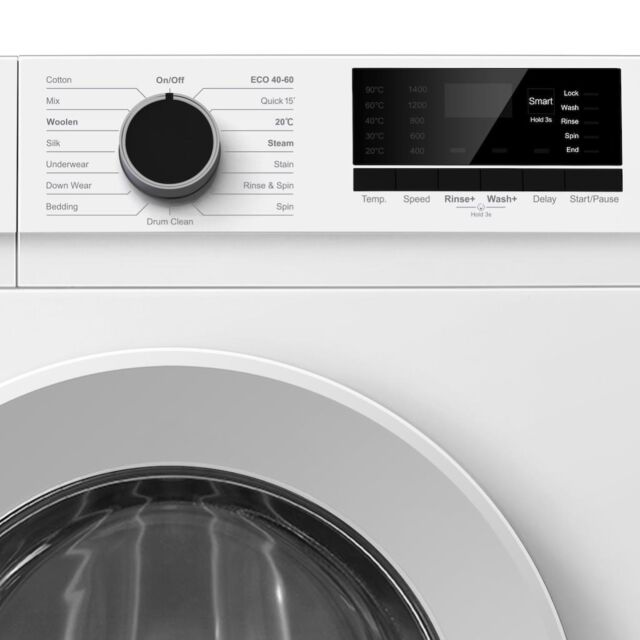 Montpellier MWM714W 7kg 1400rpm Freestanding Washing Machine - White
