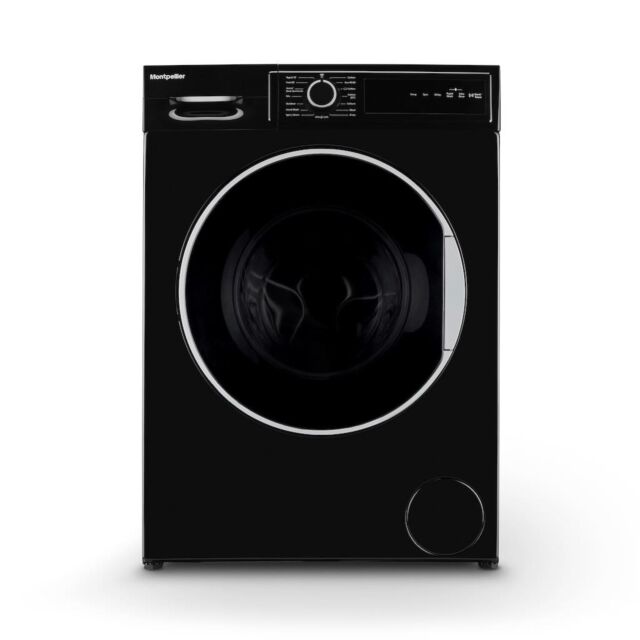 Montpellier MWM814BLK 8kg 1400rpm Freestanding Washing Machine - Black