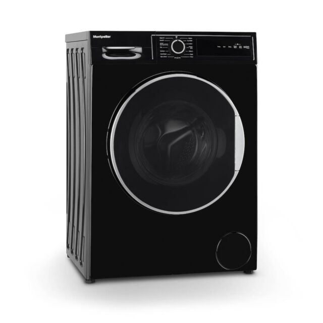 Montpellier MWM814BLK 8kg 1400rpm Freestanding Washing Machine - Black