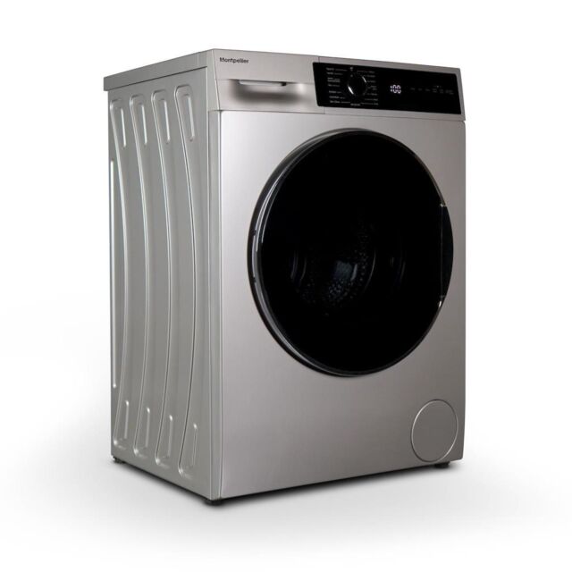 Montpellier MWM814BLS 8kg 1400rpm Freestanding Washing Machine - Silver
