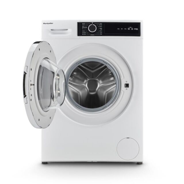 Montpellier MWM814BLW 8kg 1400rpm Freestanding Washing Machine - White