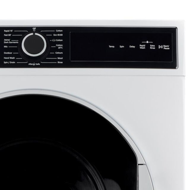 Montpellier MWM814BLW 8kg 1400rpm Freestanding Washing Machine - White