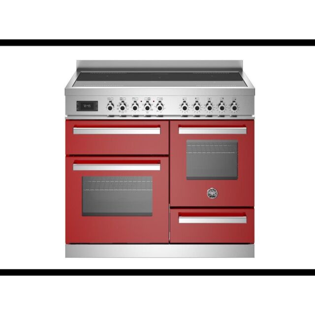 Bertazzoni PRO105I3EROT Professional 100cm Range Cooker XG Oven Induction Gloss Red