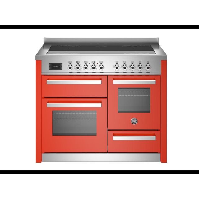 Bertazzoni PRO115I3EART Professional 110cm Range Cooker XG Oven Induction Gloss orange