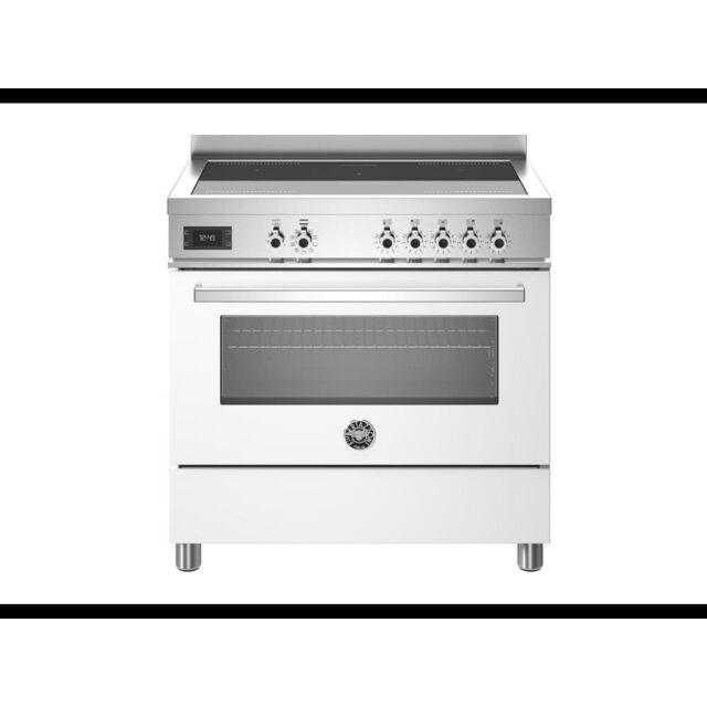 Bertazzoni PRO95I1EBIT Professional 90cm Range Cooker Single Oven Induction Gloss White