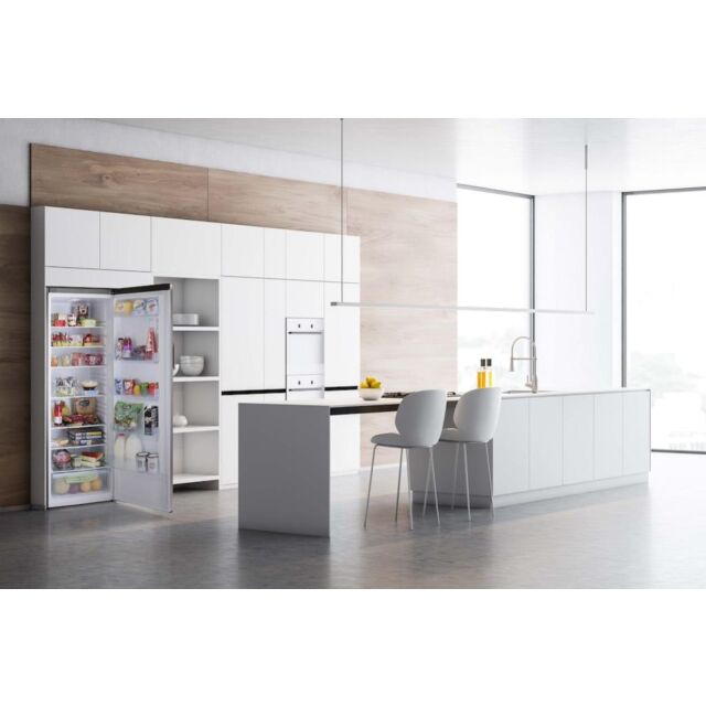 Iceking  RL340S.E Tall Larder Fridge In White