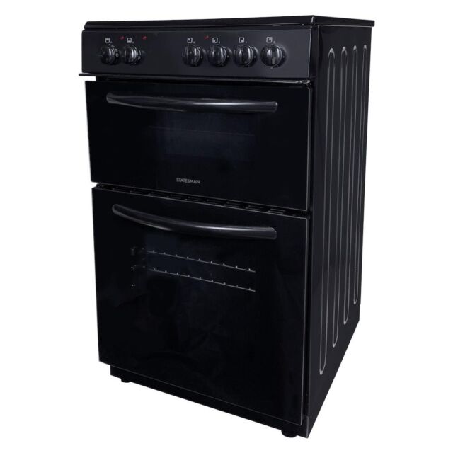 Statesman EDC50B 50cm Double Oven Electric Ceramic Cooker
