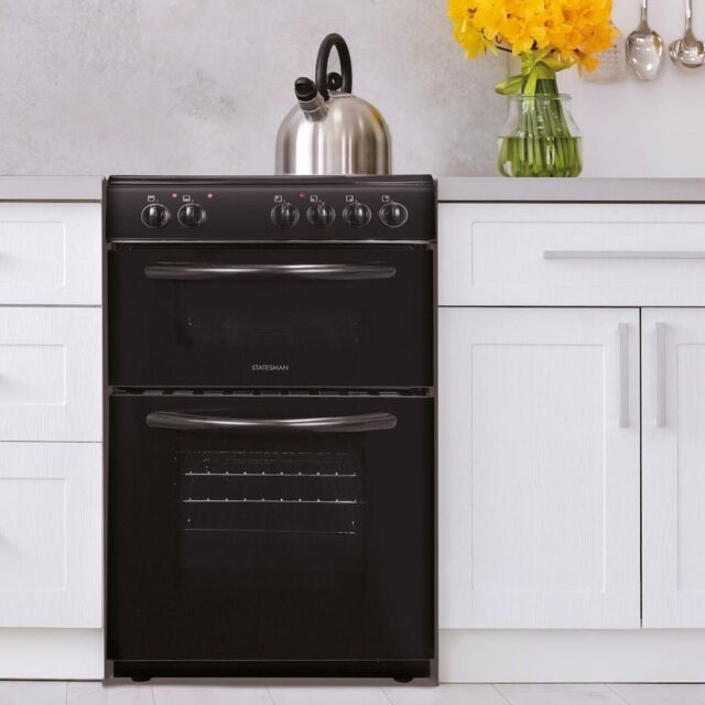 Statesman EDC50B 50cm Double Oven Electric Ceramic Cooker