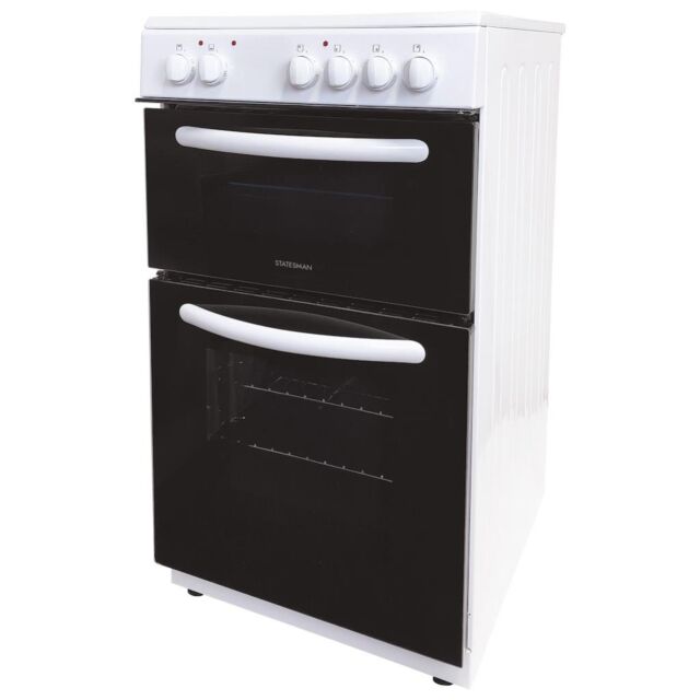 Statesman EDC50W 50cm Double Oven Electric Ceramic Cooker