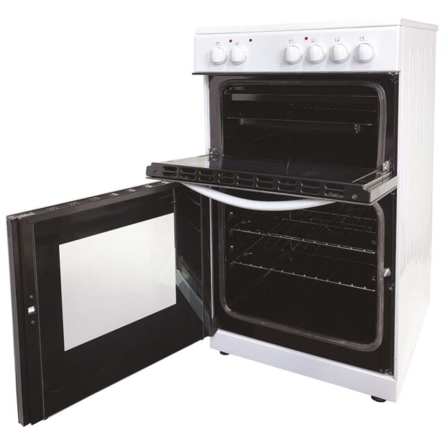 Statesman EDC50W 50cm Double Oven Electric Ceramic Cooker