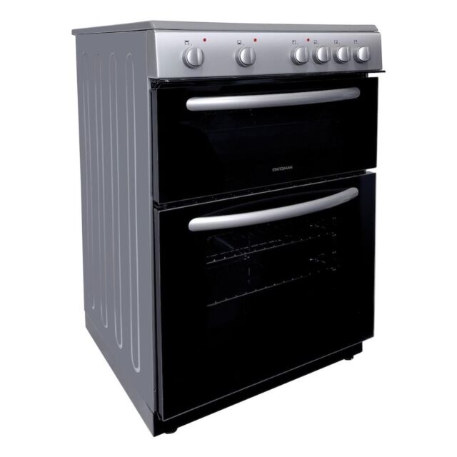 Statesman EDC60S 60cm Double Oven Electric Ceramic Hob Cooker