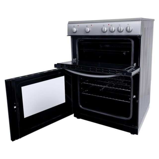 Statesman EDC60S 60cm Double Oven Electric Ceramic Hob Cooker