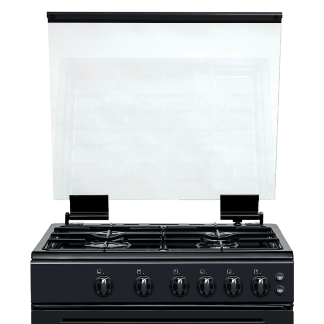 Statesman GDL60B 60cm Gas Double Oven - Black