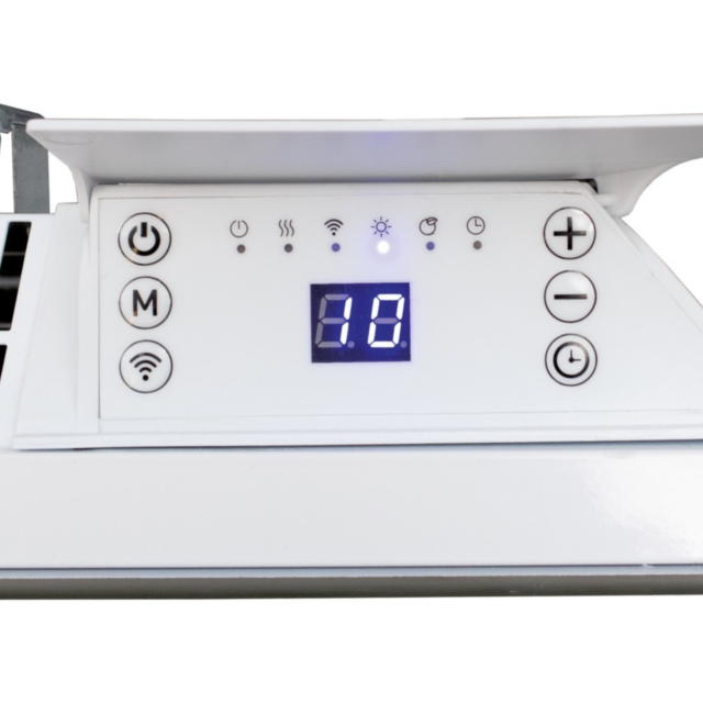 Igenix IG9521WIFI 2000W Smart Glass Panel Heater White