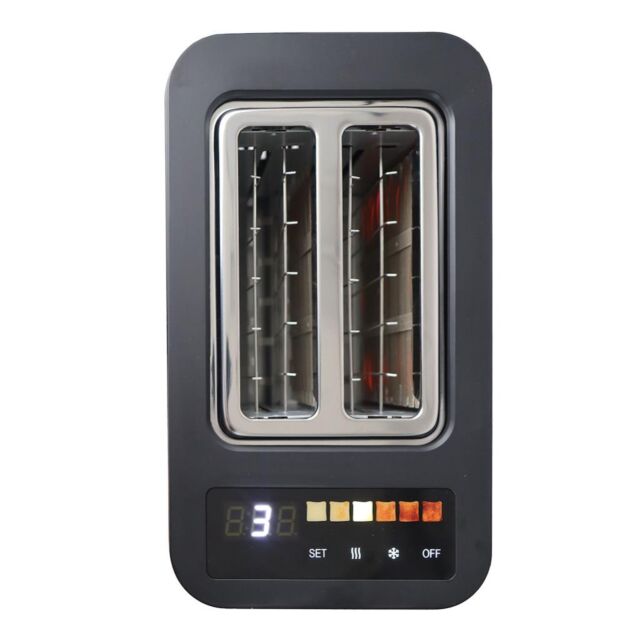 Statesman SKT02918B 2 Slice Digital Toaster - Black