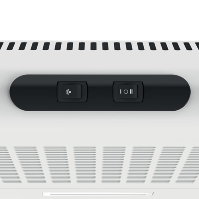 Statesman VH160WH 60cm Visor Cooker Hood - White