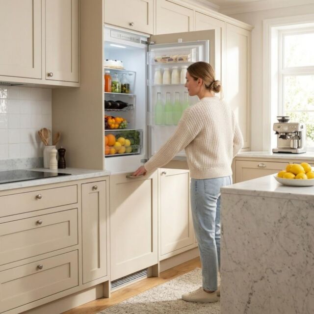 Teknix BITH50FF/E 50/50 Integrated Fridge Freezer Total No Frost - White