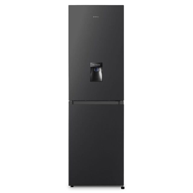 Teknix FFH1825WB/E 55cm 50/50 Fridge Freezer Total No Frost with Water Dispenser - Black