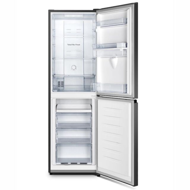 Teknix FFH1825WB/E 55cm 50/50 Fridge Freezer Total No Frost with Water Dispenser - Black
