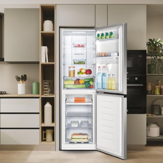 Teknix FFH1825WW/E 55cm 50/50 Fridge Freezer Total No Frost with Water Dispenser - White