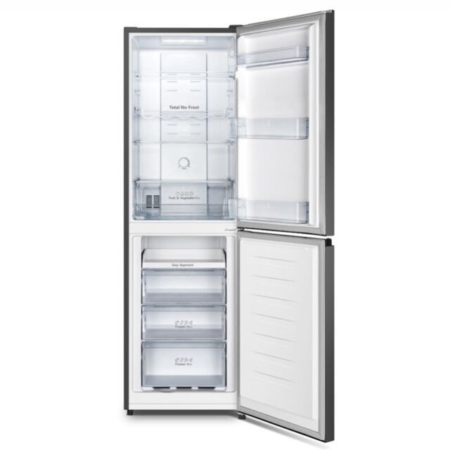 Teknix FFPH1825PB 55cm 50/50 Fridge Freezer Total No Frost - Black