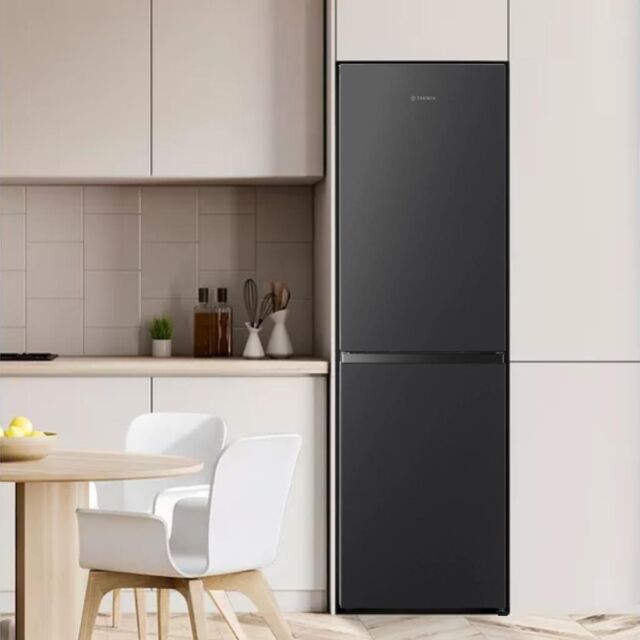 Teknix FFPH1825PB 55cm 50/50 Fridge Freezer Total No Frost - Black
