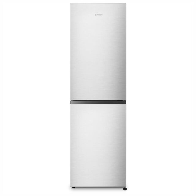 Teknix FFPH1825PX/E 55cm 50/50 Fridge Freezer Total No Frost - Brushed Steel