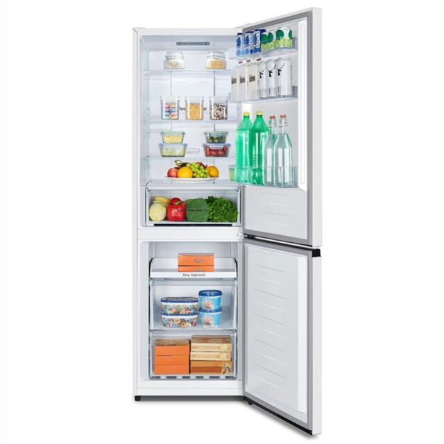 Teknix FFPH186W 60cm Frost Free Fridge Freezer - White