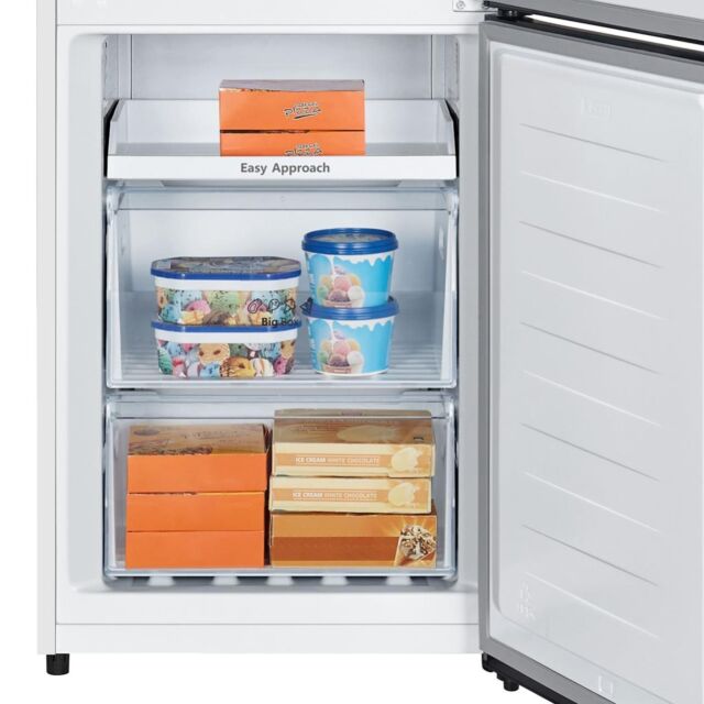 Teknix FFPH186W 60cm Frost Free Fridge Freezer - White