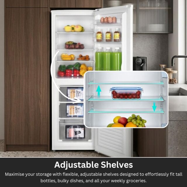 Teknix STF1448W 50/50 Fridge Freezer Static - White